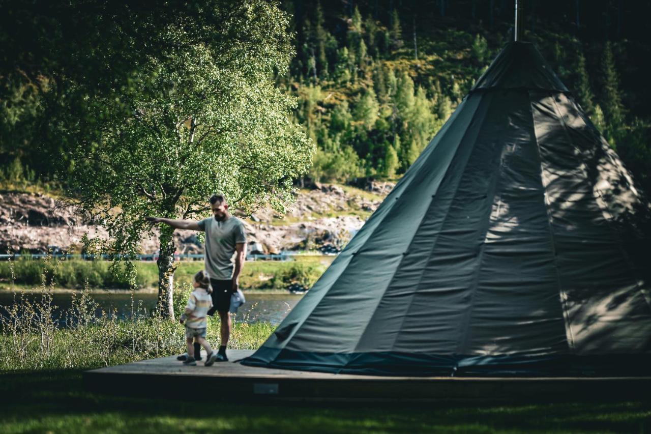Morgedal Lavvo Camping Hotell Eksteriør bilde